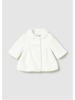 MAYORAL NEWBORN  PŁASZCZ KURTKA DLA DZIEWCZYNKI 2401/81