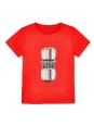 MAYORAL T-SHIRT BLUZKA KOSZULKA NA KRÓTKI RĘKAW DLA CHŁOPCA CZERWONA AUTO 3039/41