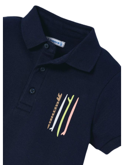 MAYORAL T-SHIRT BLUZKA KOSZULKA POLO DLA CHŁOPCA NA KRÓTKI RĘKAW 3111/12