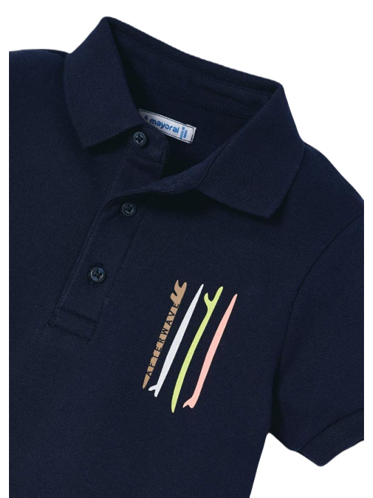 MAYORAL T-SHIRT BLUZKA KOSZULKA POLO DLA CHŁOPCA NA KRÓTKI RĘKAW 3111/12