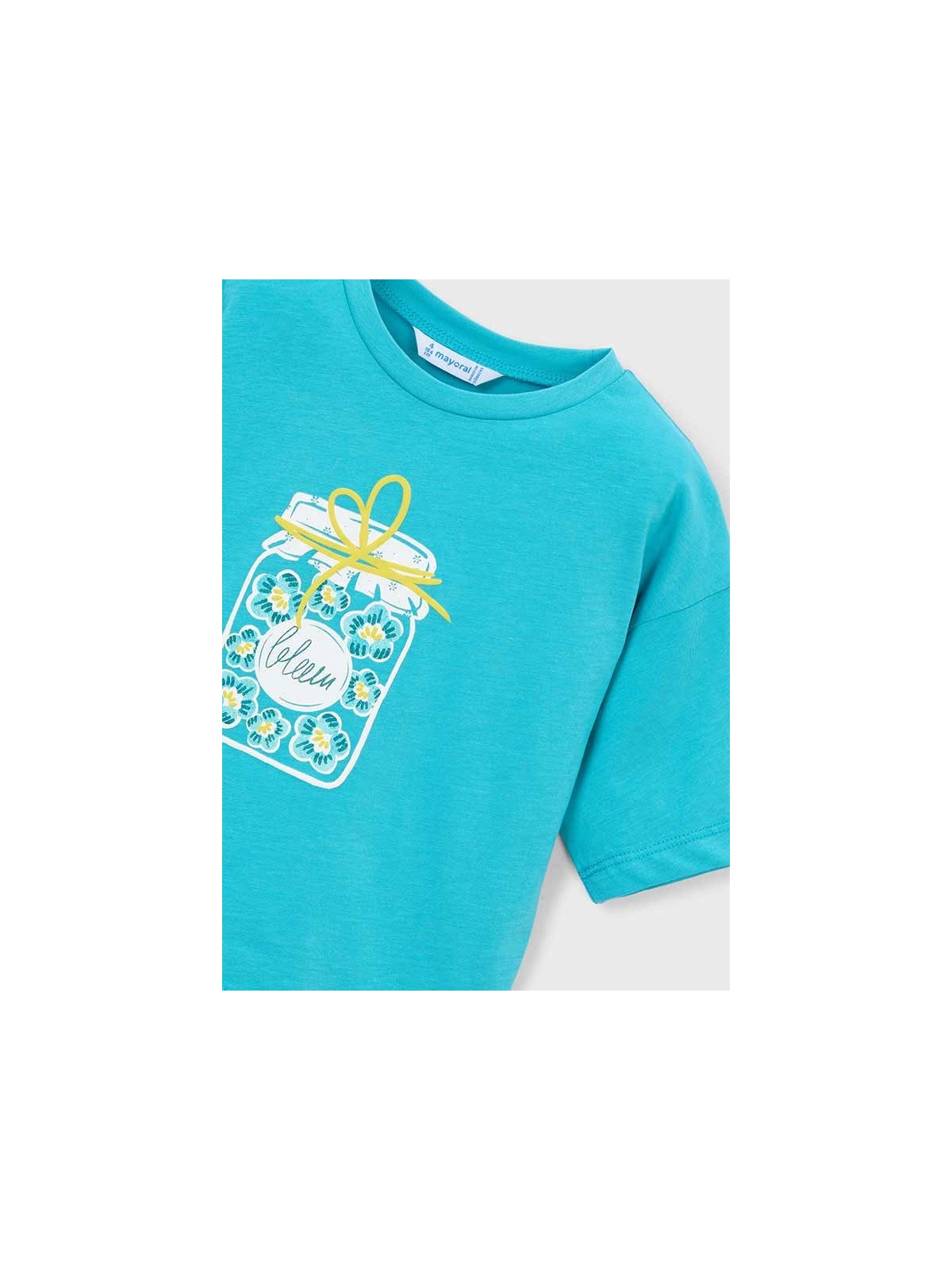 MAYORAL BLUZKA T-SHIRT KOSZULKA NA KRÓTKI RĘKAW DLA DZIEWCZYNKI 3016/24