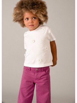 MAYORAL BLUZKA T-SHIRT KOSZULKA NA KRÓTKI RĘKAW DLA DZIEWCZYNKI 3013/10