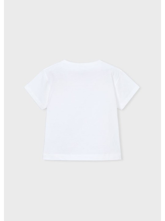 MAYORAL BLUZKA T-SHIRT KOSZULKA NA KRÓTKI RĘKAW DLA DZIEWCZYNKI 3013/10