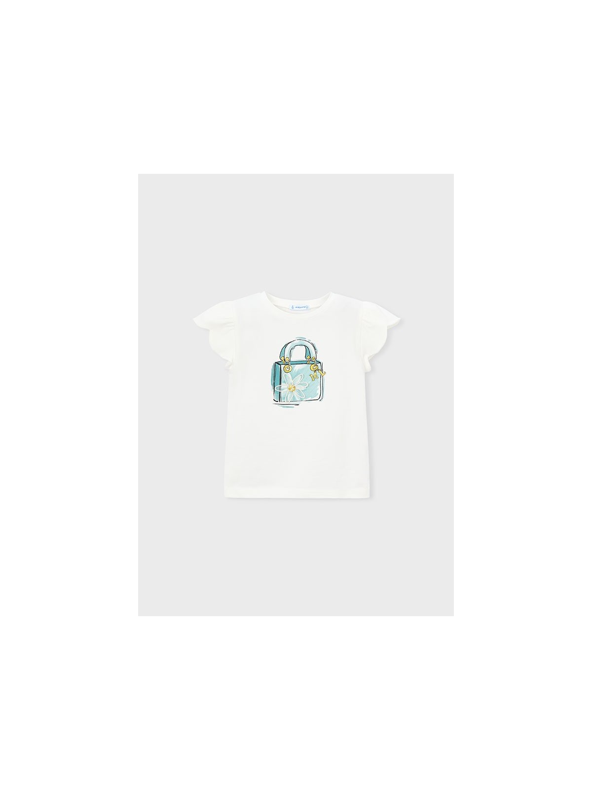 MAYORAL BLUZKA T-SHIRT KOSZULKA NA KRÓTKI RĘKAW DLA DZIEWCZYNKI 3002/52