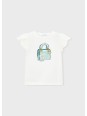 MAYORAL BLUZKA T-SHIRT KOSZULKA NA KRÓTKI RĘKAW DLA DZIEWCZYNKI 3002/52
