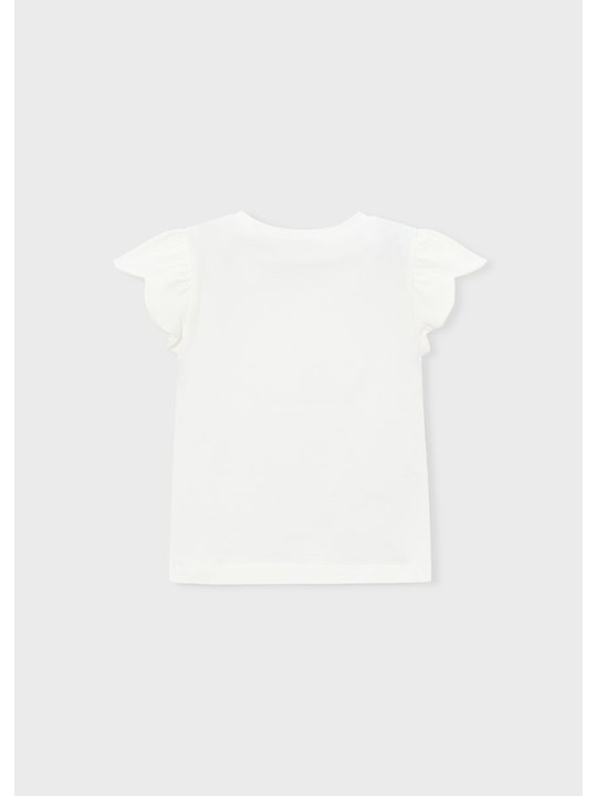 MAYORAL BLUZKA T-SHIRT KOSZULKA NA KRÓTKI RĘKAW DLA DZIEWCZYNKI 3002/52