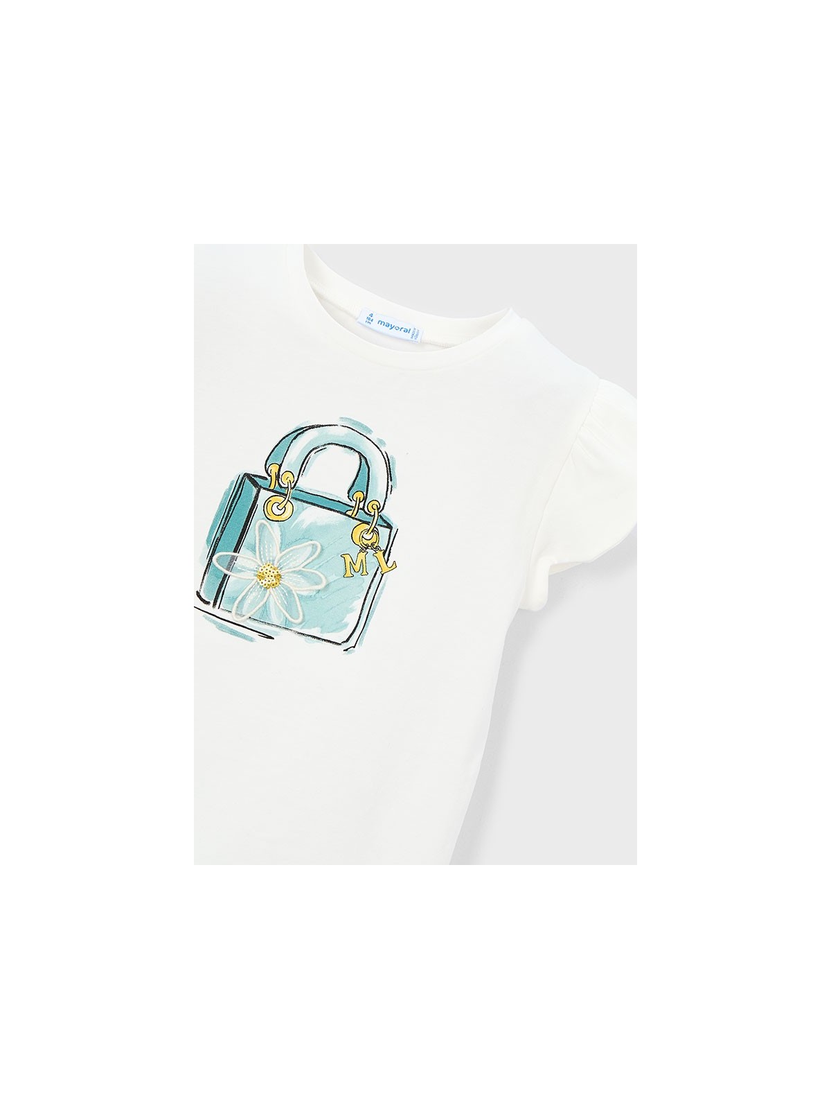 MAYORAL BLUZKA T-SHIRT KOSZULKA NA KRÓTKI RĘKAW DLA DZIEWCZYNKI 3002/52