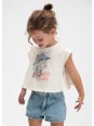 MAYORAL KOSZULKA NA KRÓTKI RĘKAW DLA DZIEWCZYNKI 3006/67