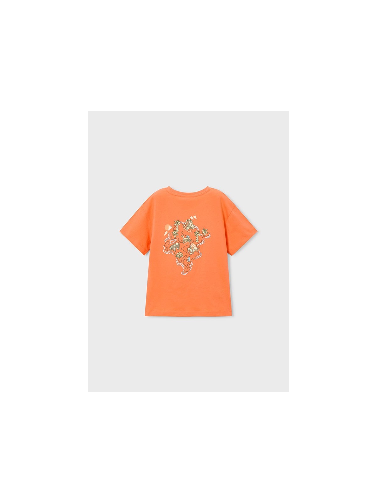 MAYORAL T-SHIRT KOSZULKA NA KRÓTKI RĘKAW DLA CHŁOPCA POMARAŃCZ 3078/71