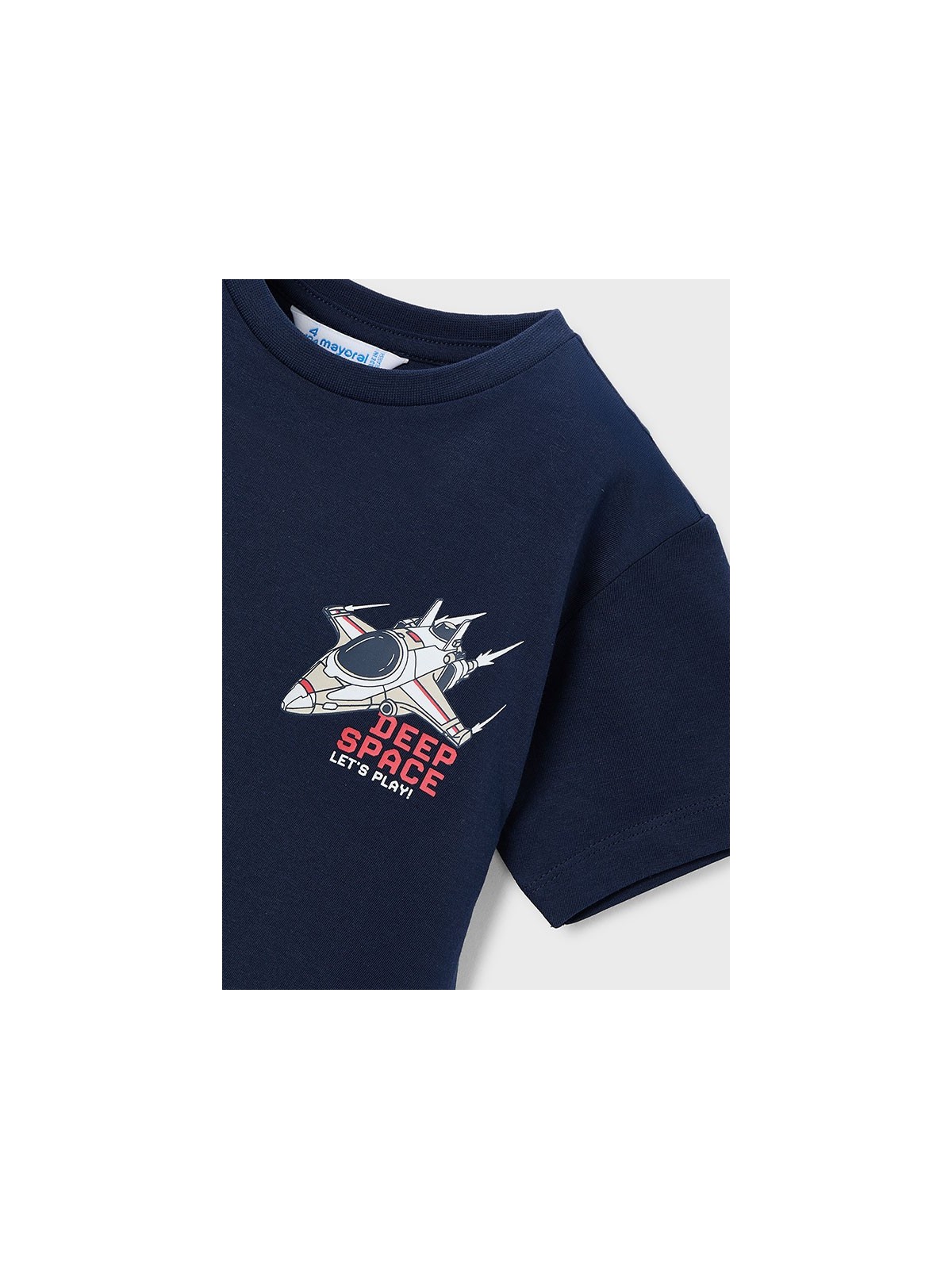 MAYORAL T-SHIRT KOSZULKA NA KRÓTKI RĘKAW DLA CHŁOPCA GRANAT 3063