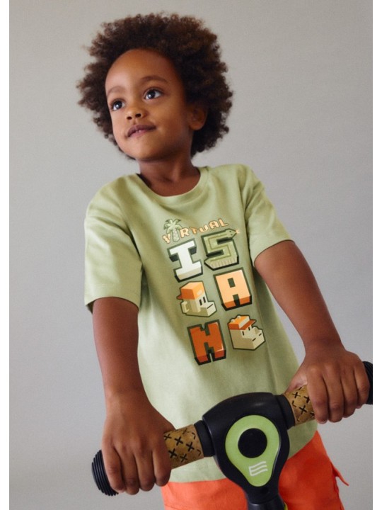 MAYORAL T-SHIRT KOSZULKA NA KRÓTKI RĘKAW DLA CHŁOPCA 3078/73