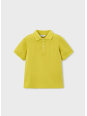 MAYORAL T-SHIRT KOSZULKA POLO DLA CHŁOPCA NA KRÓTKI RĘKAW LIMONKA 150/10