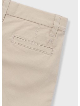 MAYORAL KRÓTKIE SPODENKI BERMUDY CHINO DLA CHŁOPCA BEŻ 202/35