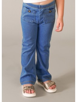 MAYORAL SPODNIE LEGINSY DLA DZIEWCZYNKI NIEBIESKIE 3721/80