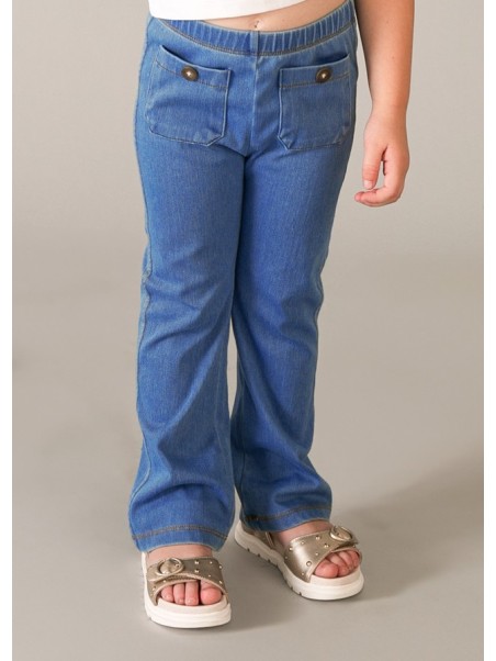 MAYORAL SPODNIE LEGINSY DLA DZIEWCZYNKI NIEBIESKIE 3721/80