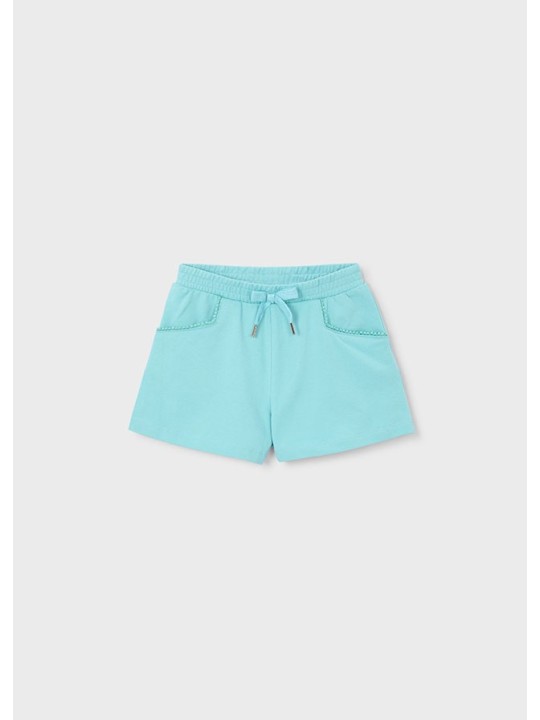 MAYORAL KRÓTKIE SPODENKI DLA DZIEWCZYNKI BŁĘKIT 607/14