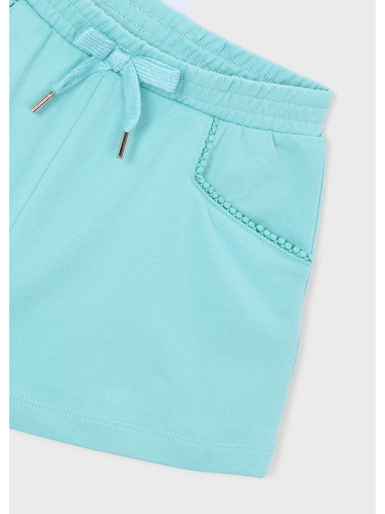 MAYORAL KRÓTKIE SPODENKI DLA DZIEWCZYNKI BŁĘKIT 607/14