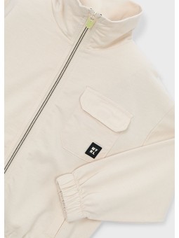 MAYORAL BLUZA ROZPINANA DLA CHŁOPCA BEZ KAPTURA KREM 3441/79