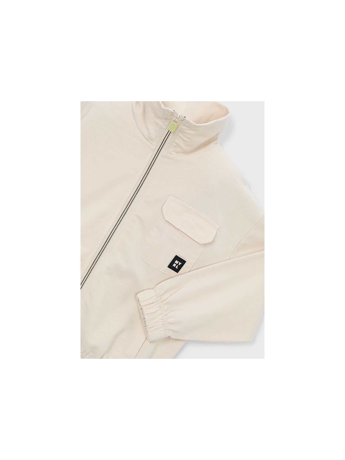 MAYORAL BLUZA ROZPINANA DLA CHŁOPCA BEZ KAPTURA KREM 3441/79