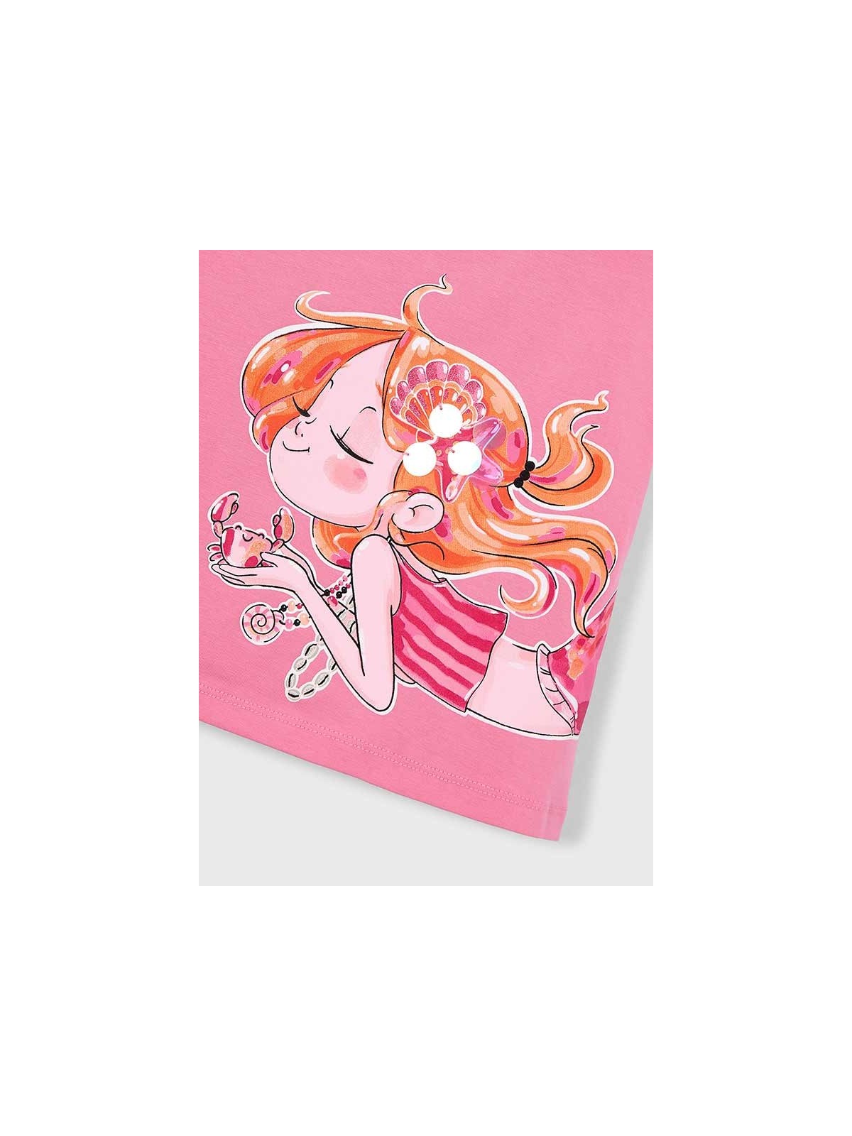 MAYORAL SUKIENKA LETNIA DLA DZIEWCZYNKI  RÓŻOWA SYRENKA 3943/17