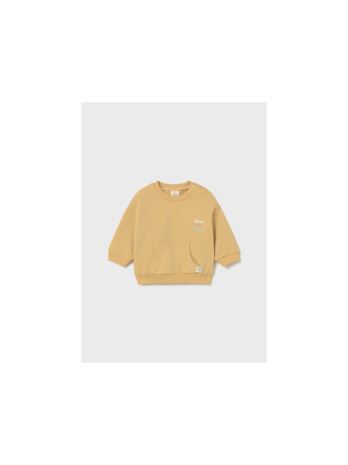 MAYORAL NEWBORN BLUZA DLA DZIECKA ŻÓŁTA Z NADRUKIEM 1487/60