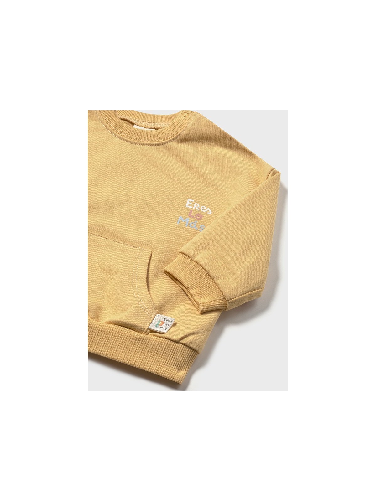 MAYORAL NEWBORN BLUZA DLA DZIECKA ŻÓŁTA Z NADRUKIEM 1487/60