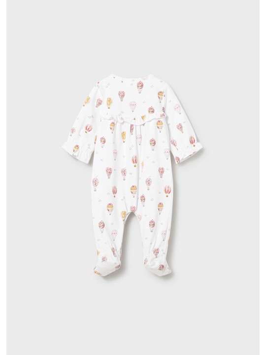 MAYORAL NEWBORN PAJAC ŚPIOCHY DLA DZIEWCZYNKI W BALONY 1708/67