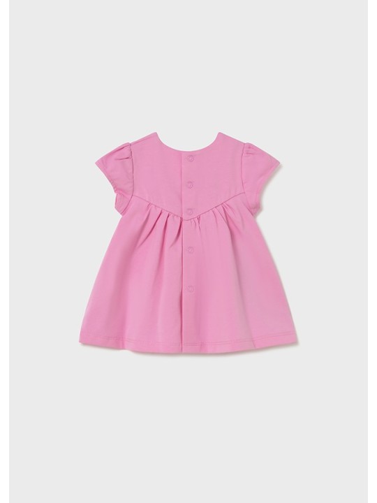 MAYORAL NEWBORN SUKIENKA LETNIA DLA DZIEWCZYNKI RÓŻ 1817/33