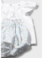 MAYORAL NEWBORN KOMPLET DLA DZIEWCZYNKI KOSZULKA PLUS SPODENKI 1609 /1