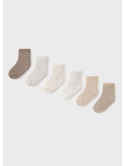 MAYORAL NEWBORN SKARPETKI DLA DZIECKA GŁADKIE 9046/60