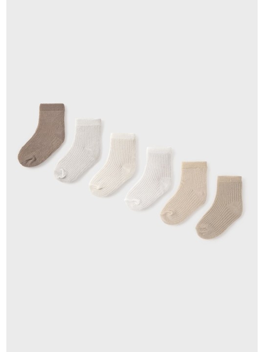 MAYORAL NEWBORN SKARPETKI DLA DZIECKA GŁADKIE 9046/60