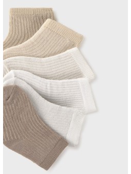 MAYORAL NEWBORN SKARPETKI DLA DZIECKA GŁADKIE 9046/60