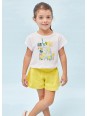 MAYORAL KOMPLET DLA DZIEWCZYNKI KRÓTKIE SPODENKI I BLUZKA 3213/32