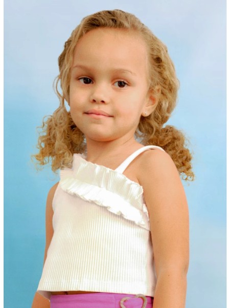 MAYORAL BLUZKA KOSZULKA NA JEDNO RAMIĘ DLA DZIEWCZYNKI 3018/86