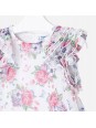 MAYORAL BLUZKA LETNIA DLA DZIEWCZYNKI NA KRÓTKI RĘKAW W KWIATKI 3179/39