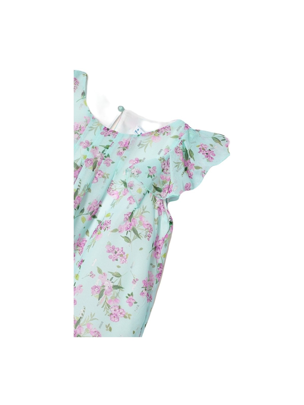 MAYORAL BLUZKA LETNIA DLA DZIEWCZYNKI NA KRÓTKI RĘKAW W KWIATKI 3136/39