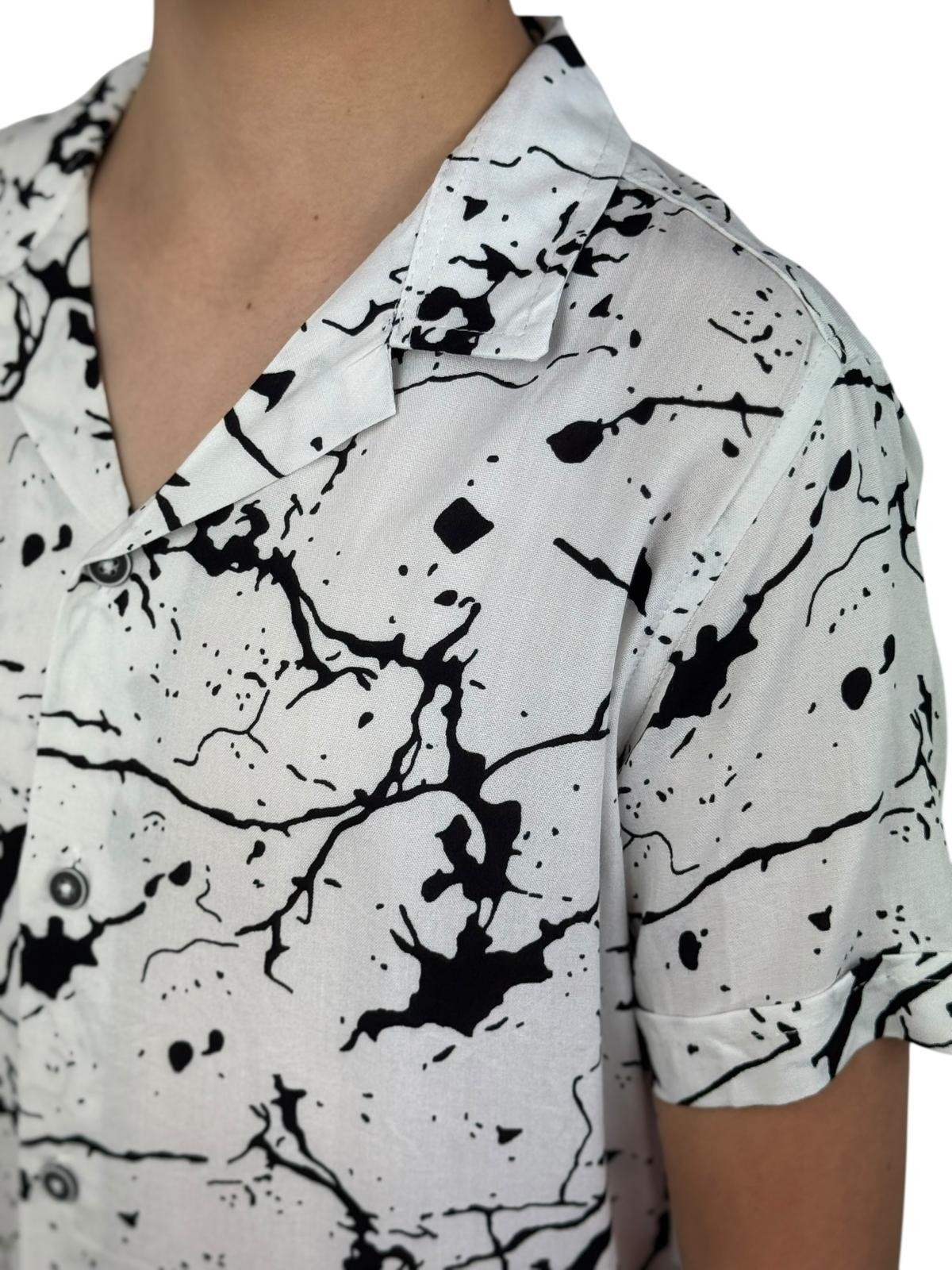 GIOVANNI PERA KOSZULA NA KRÓTKI RĘKAW DLA CHŁOPCA GP/24