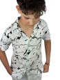 GIOVANNI PERA KOSZULA NA KRÓTKI RĘKAW DLA CHŁOPCA GP/24