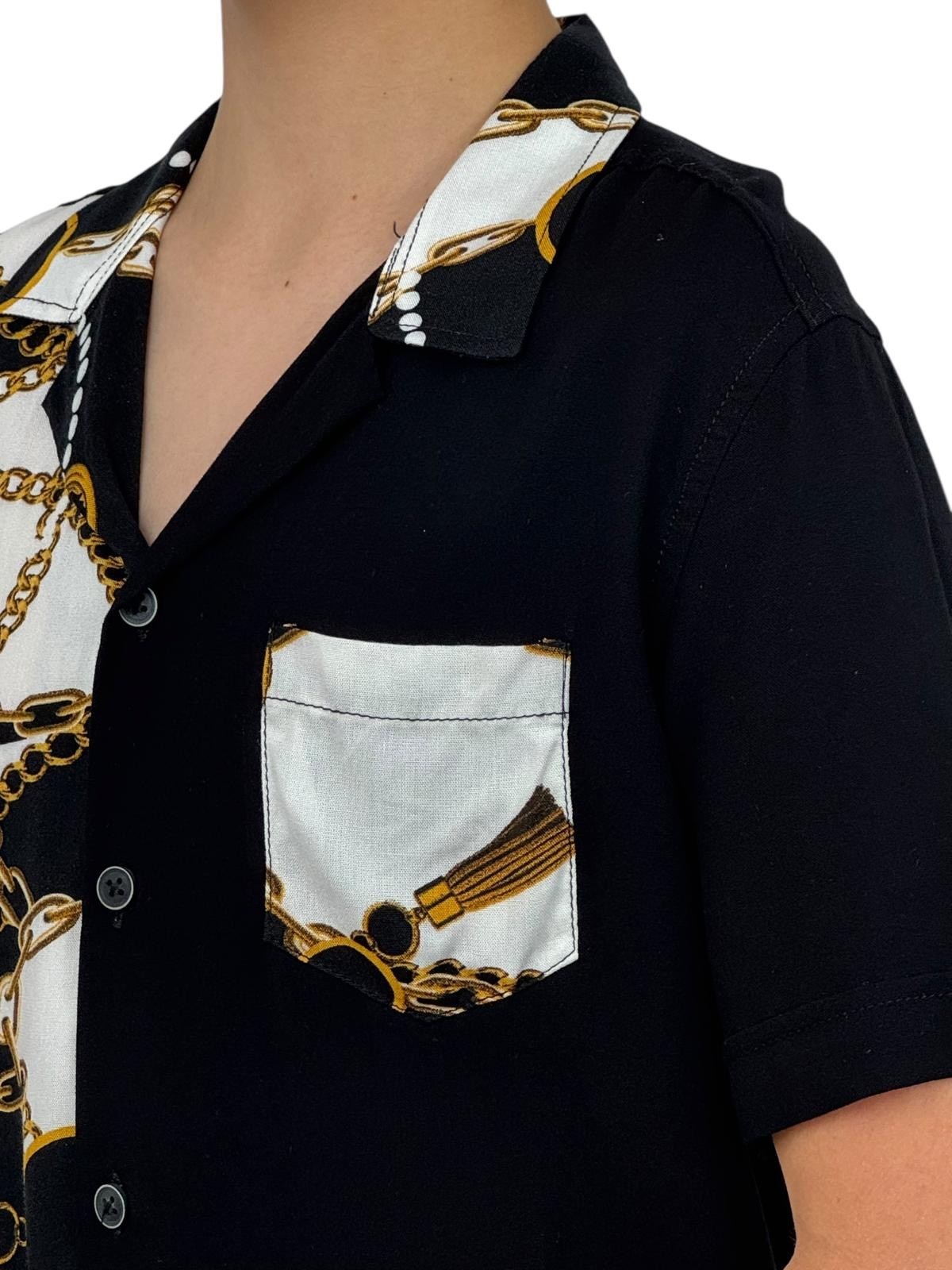 GIOVANNI PERA KOSZULA NA KRÓTKI RĘKAW DLA CHŁOPCA GP/16