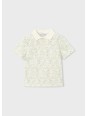 MAYORAL T-SHIRT KOSZULKA POLO DLA CHŁOPCA NA KRÓTKI RĘKAW W MOTORY 3104/85