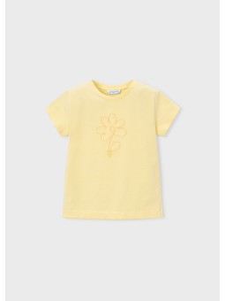 MAYORAL BLUZKA T-SHIRT KOSZULKA NA KRÓTKI RĘKAW DLA DZIEWCZYNKI ŻÓŁTA 174/58