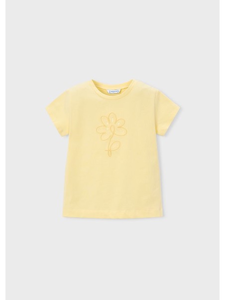 MAYORAL BLUZKA T-SHIRT KOSZULKA NA KRÓTKI RĘKAW DLA DZIEWCZYNKI ŻÓŁTA 174/58