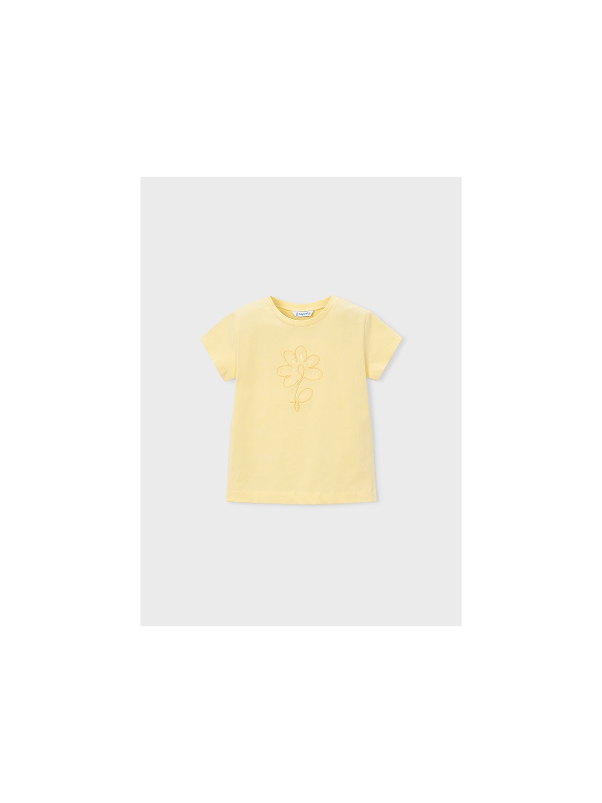 MAYORAL BLUZKA T-SHIRT KOSZULKA NA KRÓTKI RĘKAW DLA DZIEWCZYNKI ŻÓŁTA 174/58