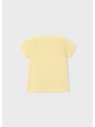 MAYORAL BLUZKA T-SHIRT KOSZULKA NA KRÓTKI RĘKAW DLA DZIEWCZYNKI ŻÓŁTA 174/58