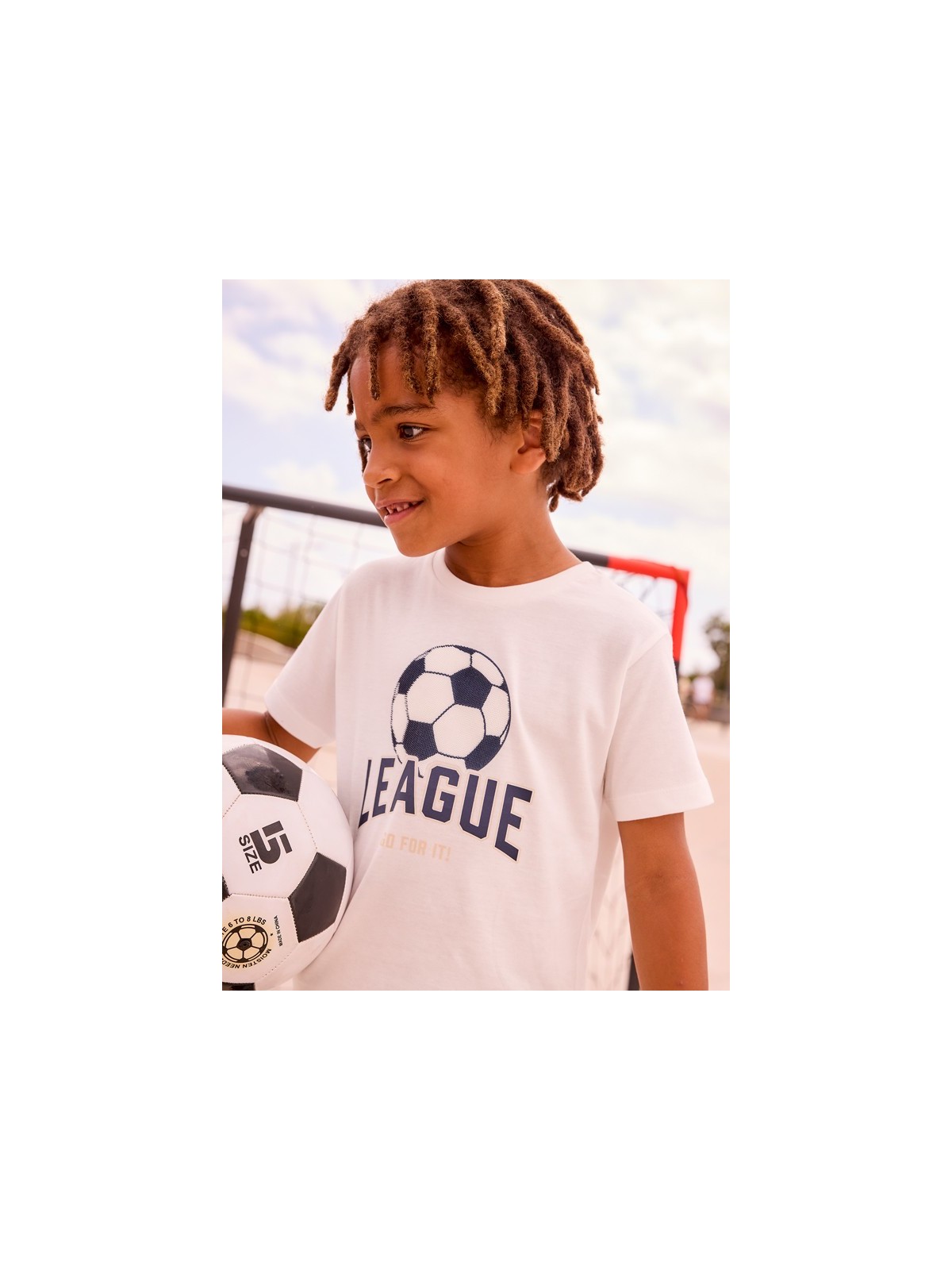 MAYORAL T-SHIRT BLUZKA KOSZULKA NA KRÓTKI RĘKAW DLA CHŁOPCA Z PIŁKĄ  3074/69