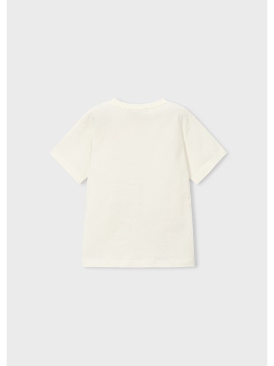 MAYORAL T-SHIRT BLUZKA KOSZULKA NA KRÓTKI RĘKAW DLA CHŁOPCA Z PIŁKĄ  3074/69