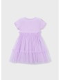 MAYORAL SUKIENKA  DLA DZIEWCZYNKI NA KRÓTKI RĘKAW TIULOWA 3915/70