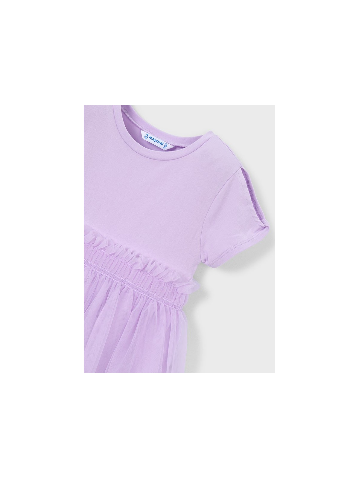 MAYORAL SUKIENKA  DLA DZIEWCZYNKI NA KRÓTKI RĘKAW TIULOWA 3915/70