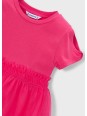 MAYORAL SUKIENKA DLA DZIEWCZYNKI NA KRÓTKI RĘKAW TIULOWA FUKSJA 3915/72