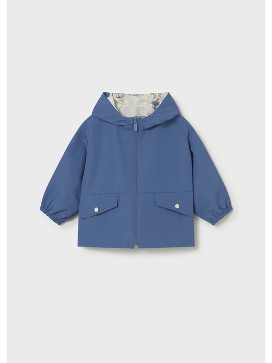 MAYORAL BABY KURTKA Z KAPTUREM DLA CHŁOPCA DWUSTRONNA 1410/96